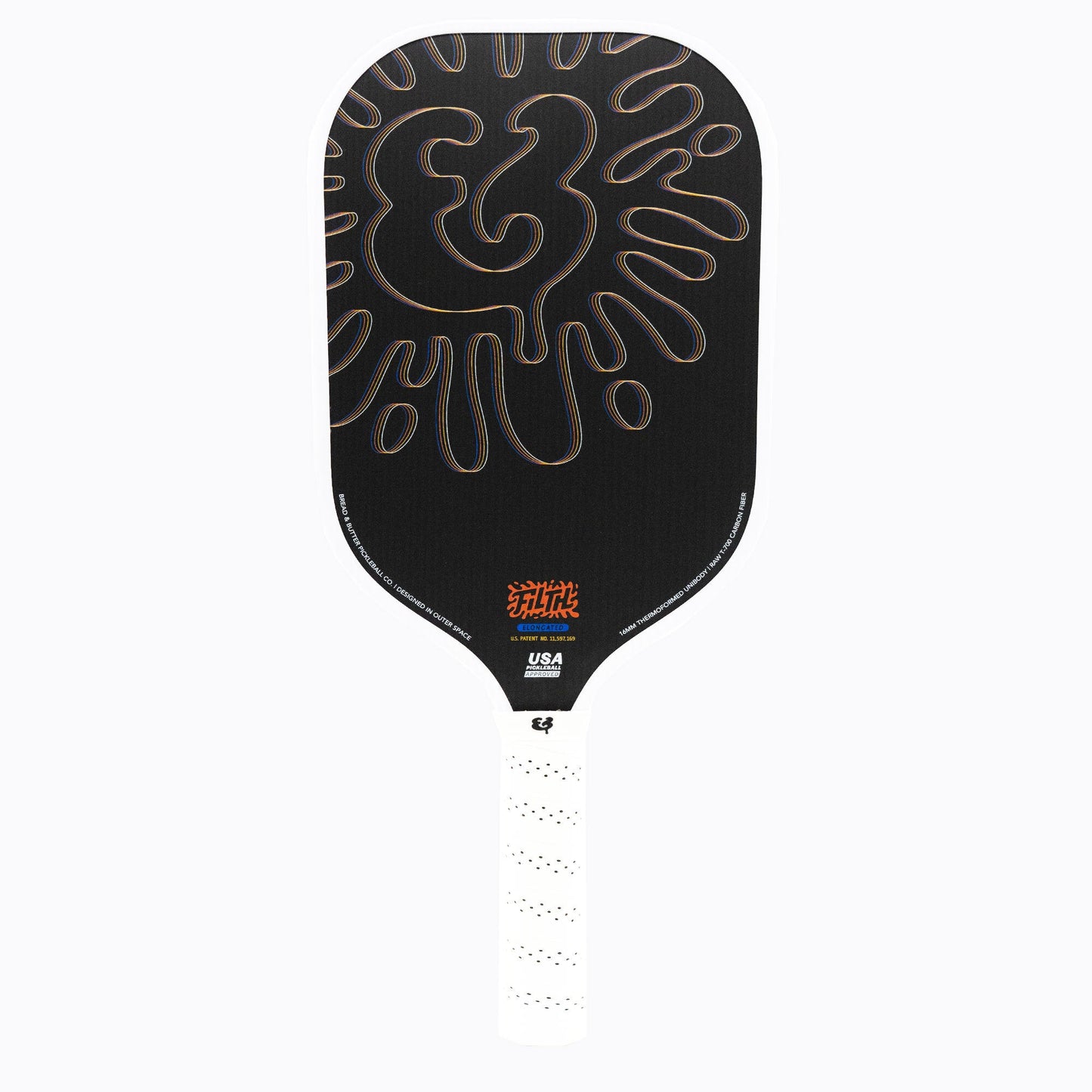 Bread & Butter - Filth 16mm Pickleball Paddle (Elongated)