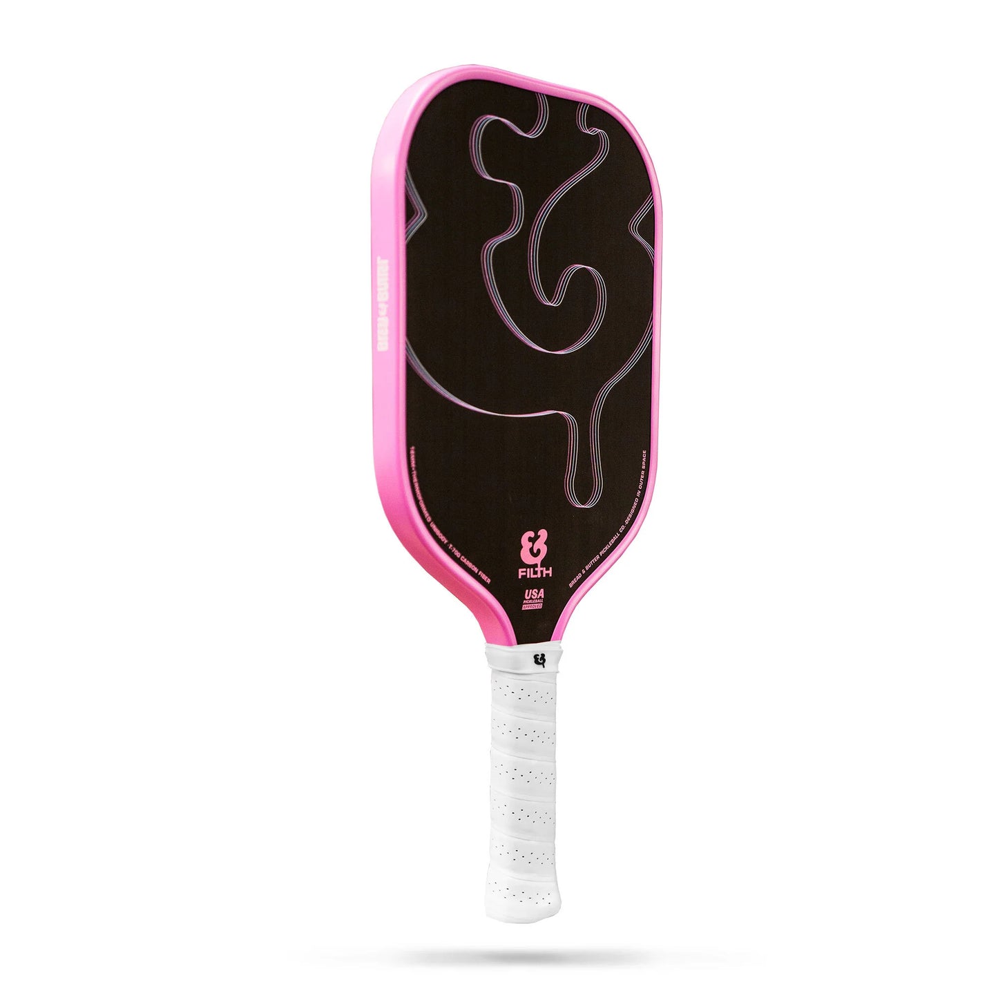 Bread & Butter - Filth 16MM Pickleball Paddle - Pink