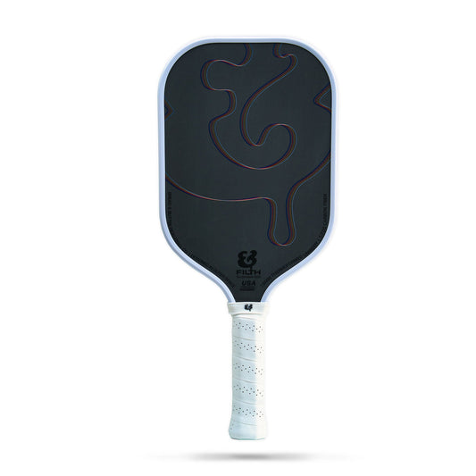 Bread & Butter - Filth 16MM Pickleball Paddle - White on White